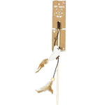 Load image into Gallery viewer, Cat Teasing Wooden Stick - Double Dangler