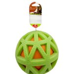 Load image into Gallery viewer, SmartyPet Squeaky Interactive Ball-in-Ball Dog Toy