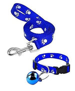 Load image into Gallery viewer, 15mm-Leash & Collar-Paw Print with Bell