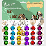 Load image into Gallery viewer, Smarty Pet Colorful Jingle Bells for Cat & Dog Collars (Pack of 2)