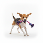 Load image into Gallery viewer, Smartypet Heavy-Duty 3-Knot Cotton Rope Toy | Durable Tug & Chew Toy
