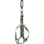 Load image into Gallery viewer, Nunbell Reflective Step-In Dog Harness – Nylon & Leather Accents