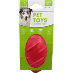 Load image into Gallery viewer, Nunbell Wave Rugby Squeaker Dog Chew Toy (Assorted Colors)