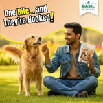 Load image into Gallery viewer, Basil Tender Bites Rice in Chicken Strips Dog Treats (70g)
