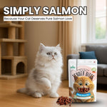 Load image into Gallery viewer, Basil Tender Bites Simply Salmon Bites Cat Treat (50g)