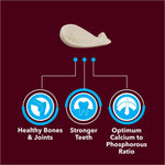Load image into Gallery viewer, Basil Calcium Bone Dog Chews (100g)