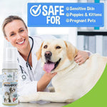 Load image into Gallery viewer, Basil Moisturising Foam Dry Bath Shampoo for Dogs & Cats – 150ml | Waterless Pet Shampoo with Aloe Vera & Conditioner