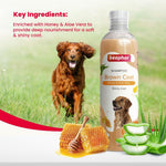 Load image into Gallery viewer, Beaphar Shampoo Brown Coat Honey & Aloe Vera - 250ml
