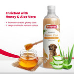Load image into Gallery viewer, Beaphar Shampoo Brown Coat Honey & Aloe Vera - 250ml