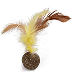 Load image into Gallery viewer, Cat Nip Toy - Ball with Feathers