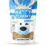 Load image into Gallery viewer, Happy Tummy Calcium Dental Chews – Small (21 Pieces)