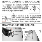 Load image into Gallery viewer, Heavy-Duty Stainless Steel Choke Chain Dog Training Collar