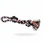 Load image into Gallery viewer, SmartyPet 2 Knot with 2 Strings Cotton Rope Dog Toy (Color May Vary)