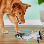 Load image into Gallery viewer, Holy Paws Dancing Fish – Interactive Squeaky & Wiggling Dog Toy