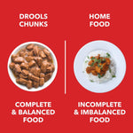 Load image into Gallery viewer, Drools Adult Wet Dog Food – Real Chicken & Chicken Liver Chunks in Gravy (15g x 12 Pouches)