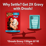 Load image into Gallery viewer, Drools Puppy Wet Dog Food – Real Chicken & Chicken Liver Chunks in Gravy (150g x 15 Pouches, 2.25kg Pack)