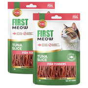 First Meow Cat Jerky Tuna Slice Fish Tenders Cat Treat - 40gm