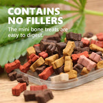 Load image into Gallery viewer, Gnawlers Puppy Snack Mini Bones – Training Treats for Puppies (Assorted Flavors, 250g)