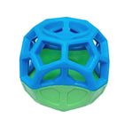Load image into Gallery viewer, Holy Paws Fun 'N' Play Penta Ball – 3-in-1 Interactive Squeaky Treat Dispenser