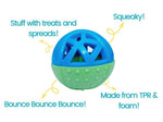 Load image into Gallery viewer, Holy Paws Fun N Play Interactive Squeaky Dog Toy Ball