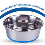Load image into Gallery viewer, Holy Paws Tuff 'n' Elegant Stainless Steel Pet Bowl
