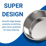 Load image into Gallery viewer, Holy Paws Tuff 'n' Elegant Stainless Steel Pet Bowl