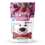 Load image into Gallery viewer, Happy Tummy Berries Daily Dental Chews – Large (7-in-1)