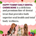 Load image into Gallery viewer, Happy Tummy Berries Daily Dental Chews – Large (7-in-1)