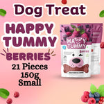 Load image into Gallery viewer, Happy Tummy Berries Daily Dental Chews – Small (21 Pieces)