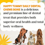 Load image into Gallery viewer, Happy Tummy Mango Dental Chews – Large (7 Pieces, 150g)