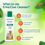 Load image into Gallery viewer, Himalaya Erina Coat Cleanser Shampoo for Dogs and Cats - Minty Fragrance