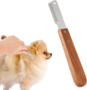 Holy Paws 32mm Professional Stripping Knife – Fine Teeth for Detailed Grooming