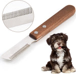 Load image into Gallery viewer, Holy Paws Professional Dog Stripping Knife – 38mm Fine Teeth