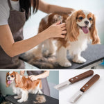 Load image into Gallery viewer, Holy Paws Professional Dog Stripping Knife – 38mm Fine Teeth