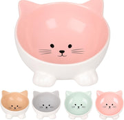 Holy Paws Ceramic Cat Bowl