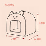 Load image into Gallery viewer, Hut-Small with Face for Pets