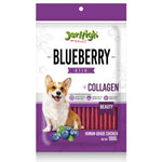 Load image into Gallery viewer, JerHigh Blueberry Stick Dog Treat – Real Chicken Meat | Healthy & Tasty Snack for Dogs