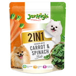 Load image into Gallery viewer, Jerhigh Carrot & Spinach Bite for Dogs – 380gm | Healthy Dog Treats