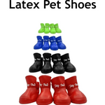 Load image into Gallery viewer, Holy Paws Waterproof Latex Non-Slip Shoes for Dogs (Set of 4)