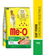 Me-O Adult Chicken & Vegetable Cat Dry Food - 1.2Kg