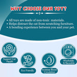 Load image into Gallery viewer, NB Cat Toy-2 Velvet Mouse