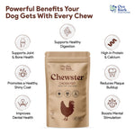 Load image into Gallery viewer, Oye Bark Chewster Dehydrated Chicken Feet Dog Treats – 100g