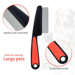 Load image into Gallery viewer, Plastic Flat Handle Flea Comb for Pet