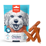 Load image into Gallery viewer, Wanpy Oven-Roasted Chicken Sausages for Dogs (100g)