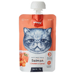Load image into Gallery viewer, Wanpy Tasty Meat Paste for Cats - Salmon, Chicken & Carrot (90g)