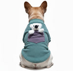 Load image into Gallery viewer, Winter Teddy Fleece Dog T-Shirt