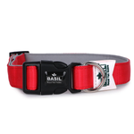 Load image into Gallery viewer, Basil Solid Color Padded Collar for Dogs - Comfortable, Durable & Stylish