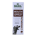 Load image into Gallery viewer, Basil Mouth Freshening Spray for Dogs – Cinnamon Flavor | Natural Oral Hygiene Spray 130ml