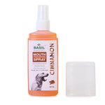 Load image into Gallery viewer, Basil Mouth Freshening Spray for Dogs – Cinnamon Flavor | Natural Oral Hygiene Spray 130ml