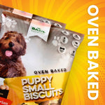 Load image into Gallery viewer, Basil Dog Biscuit Puppy Chicken Egg & Milk 900gm – Healthy Crunchy Treats for Growing Puppies